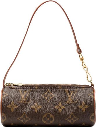 Louis Vuitton Pre-owned Mini Bags, female, Brown, Size: ONE SIZE Pre-owned Printed Pattern Shoulder Bag