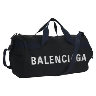 Balenciaga Pre-owned Weekend Bags, female, Black, Size: ONE SIZE Pre-owned Weekend Bag