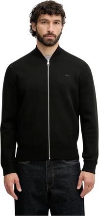 Lacoste Heren, Sweatshirts & Hoodies, Zwart, Maat: XL Viscose