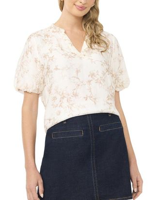 Vince Camuto Puff Sleeve Blouse