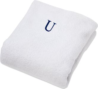 Superior Monogrammed 100% Combed Cotton Lounge Chair Towel Cover Q - Z