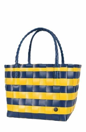 Handed By Paris Spirit Recycled Tote Bags in Blue/maize Stripes at Nordstrom, Size Medium