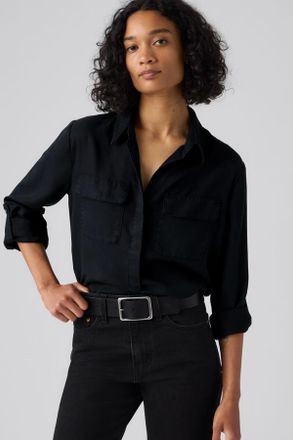 Levi's Camicia utility leggera Elaine - Donna - XS - Nero / Anthracite Night