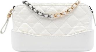 Chanel Pre-owned Vintage Crossbody Bag - Dames - Vintage Schoudertas - Wit - ONE Size - Leer - Vintage