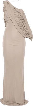 CHRISTOPHER ESBER Draped One-shoulder Dress