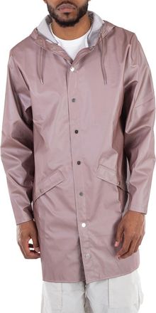 Rains Lightweight Waterproof Long Jacket, Size X-Small