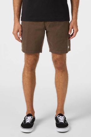 O'Neill Og Cord Shorts In Chocolate Chip