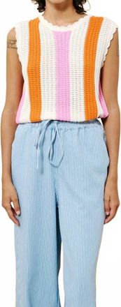 FRNCH Clusia Top In Creme