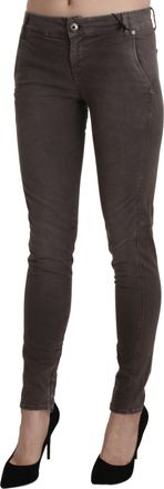 Ermanno Scervino Low Waist Skinny Slim Trouser Cotton Womens Jeans