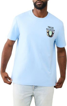 True Religion Buddha MFG Cotton Graphic T-Shirt in Blue Bell at Nordstrom, Size Xxx-Large