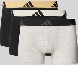 adidas Trunks im 3er-Pack aus Baumwoll-Mix in Hellgrau, Gr&ouml;&szlig;e XXL