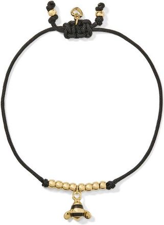 Kate Spade New York bee cord bracelet in Black at Nordstrom