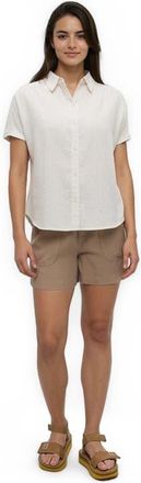 tentree Magnolia Shirt in Undyed at Nordstrom, Size X-Small