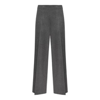 Elena Miro Broeken, Dames, Grijs, 2Xl, Nylon, Jersey Pull-on Broek