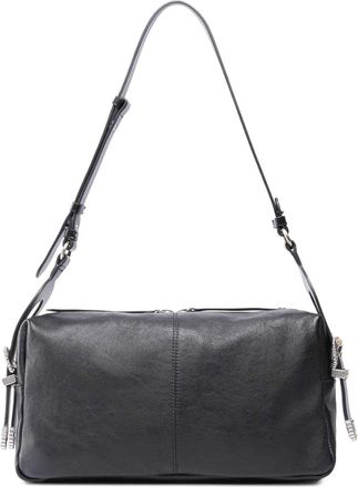 Pinko Classic Shoulder Bag In Black Leather
