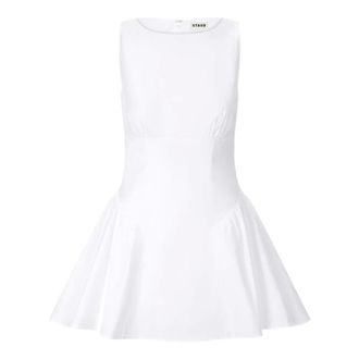 Staud Short Dresses, female, White, Size: XS Gwen Dress