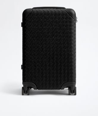 Bottega Veneta Odyssey Intrecciato Cabin Suitcase - Black - Unisex