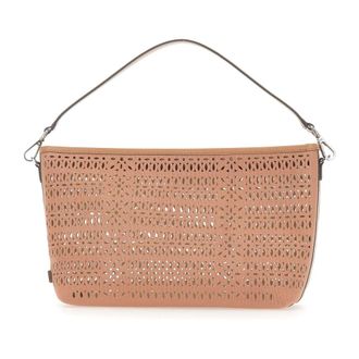 Gianni Chiarini Handbags, female, Pink, Size: ONE SIZE Mashup Shoulder Bag