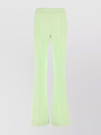 Moschino high-rise flared floor-length tailored trousers