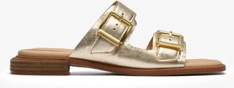 Clarks Ariany Bay Gold Leather