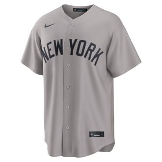 Nike Giancarlo Stanton New York Yankees Nike Mens MLB Replica Jersey in Grey | RP26NKRDNK9-2EJ