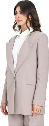Simona Corsellini Mujer, Chaquetas, Gris, Talla: XS