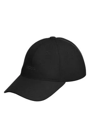 BOSS Derrel Wool Blend Baseball Cap in Blk at Nordstrom Rack