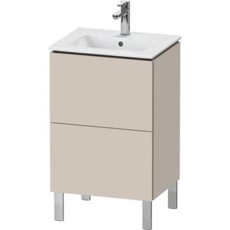 Duravit L-Cube meuble sous-lavabo debout Compact, 2 tiroirs, - Duravit
