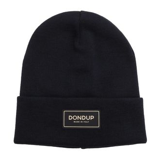 Dondup Beanies, unisex, Black, Size: ONE SIZE Cappello