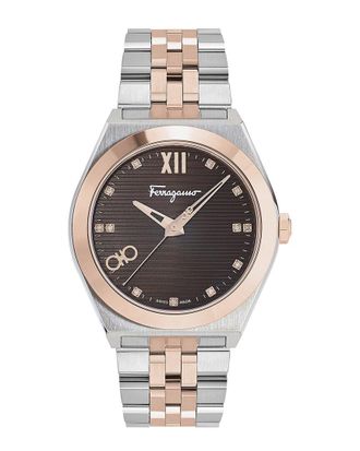 Ferragamo Mens Vega New Diamond Watch