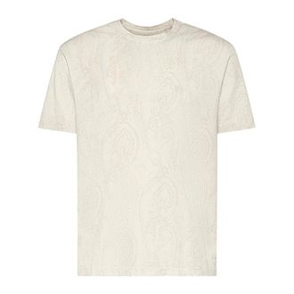 Etro T-shirt - male - Etro - T-Shirts - Beige - L - Tops