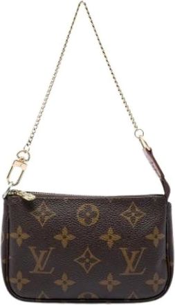 Louis Vuitton Pre-owned Mini Pochette Accessoires - - Pre-owned - Donna - Marrone - ONE SIZE
