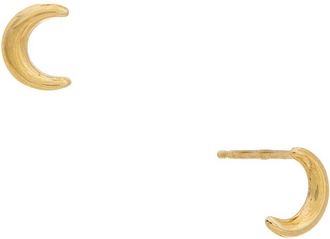 Italian Gold, Inc 10K Crescent Moon Stud Earrings