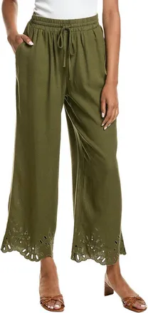 Nanette Lepore Linen-Blend Pant
