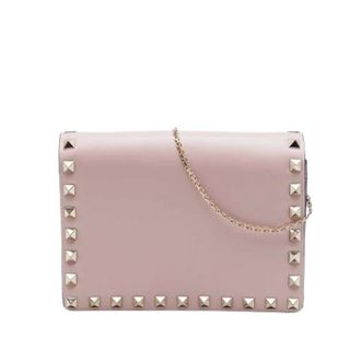 Valentino Pre-owned Crossbody Bag - Dames - Pre-owned - Roze - Maat: ONE Size Zijde