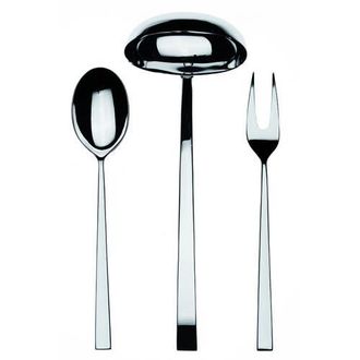Mepra Atena Serving Set - 3 Pieces in Silver at Nordstrom