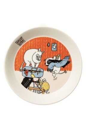 Moomin 7.5-Inch Porcelain Plate in Multi at Nordstrom