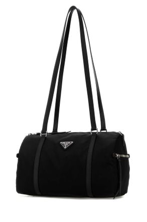 Prada Womens Black Re-Nylon Large Shoulder Bag Nero 1 Borse A Mano