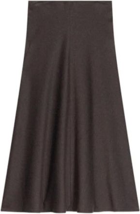 Vanessa Bruno Falda de punto jaspeado - Skirts - Mujer - Marr&oacute;n - L