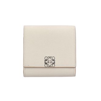 Loewe Beige Leather Wallet (Bi-Fold) (Pre-Owned)