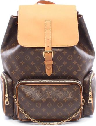 Louis Vuitton Brown Monogram Monogram Backpack Handbag (Pre-Owned)