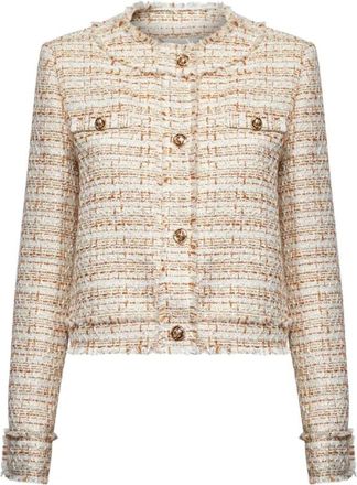 Silvian Heach Jacket Kimbara - Dames - Blazers - Beige - M - Polyester - Jassen