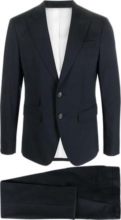 Dsquared2 Navy Blue Single-breasted Suit