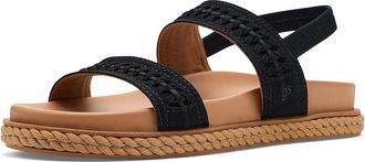 Gentle Souls Nico Womens Sandals Black Nubuck : 9.5 M, Leather