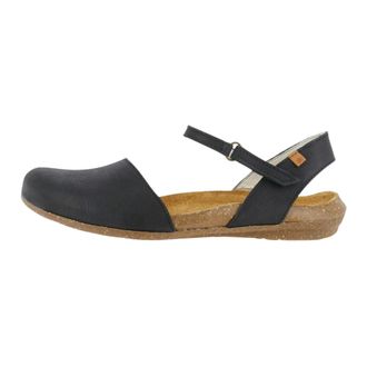 El Naturalista Sandalen - Dames - Schoenen - Zwart - Maat: 38 EU Leer