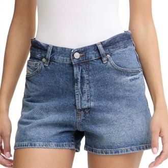 Diesel Dames, Korte broeken, Blauw, Maat: W25 Katoen