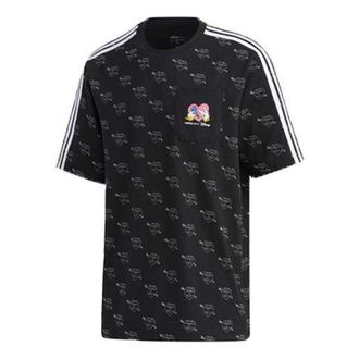 adidas neo Unisex U Dsny Cp Round-neck Black GJ5640