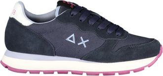 Sun 68 Ally Solid Sneaker - Dames - Sneakers - Blauw - 39 EU - Nylon - Schoenen