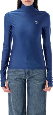 Coperni Blue High-neck Top