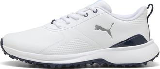 Puma Puma Mens Golf Shoe, Puma White-Puma Silver, 10.5